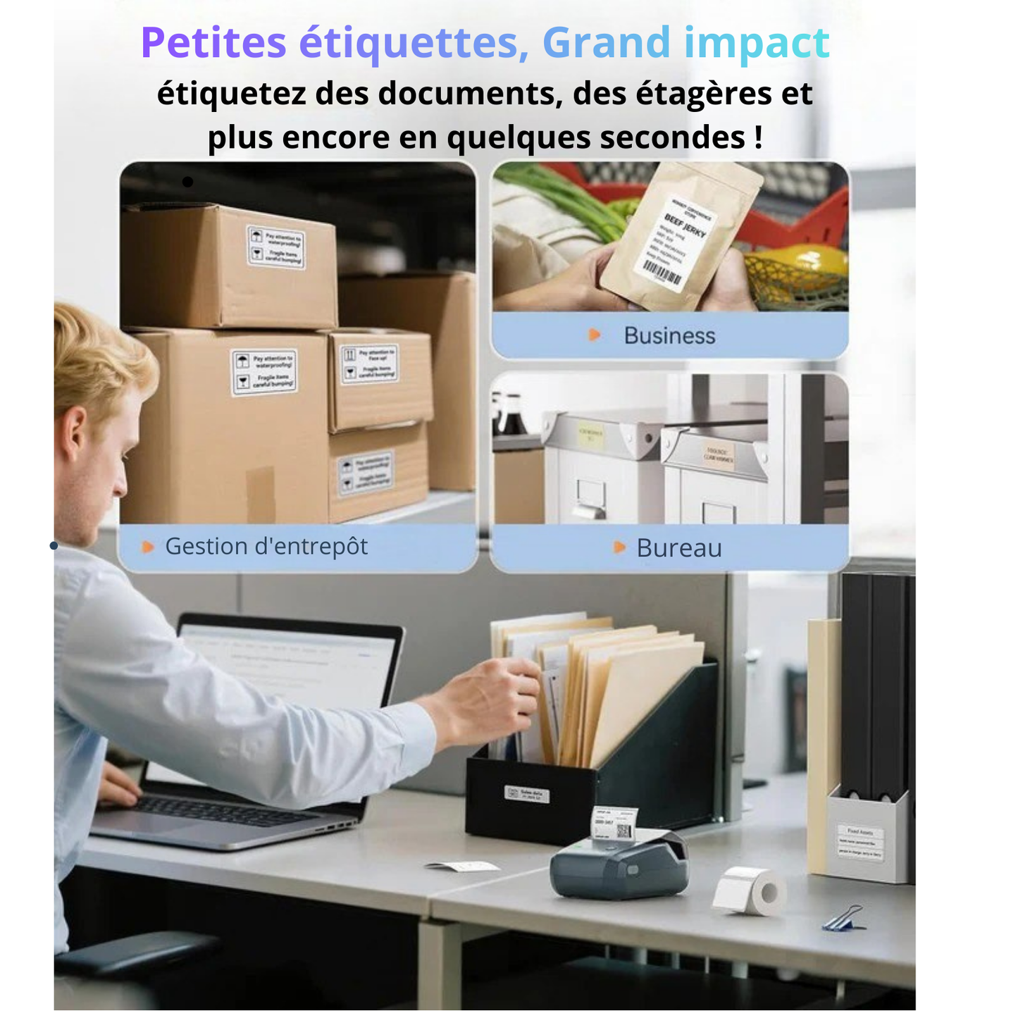 Imprimante d’étiquettes NIIMBOT B1