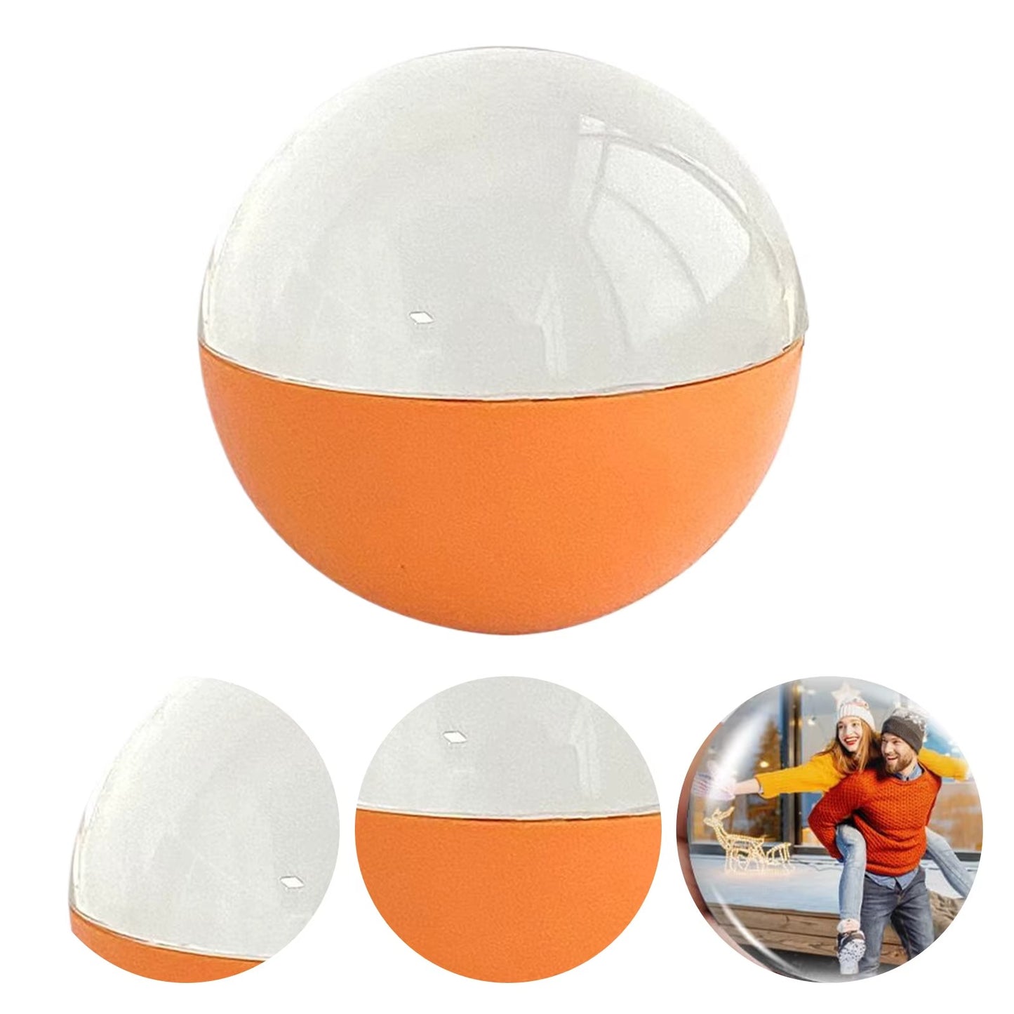 Lecteur numérique de sphère vidéo WiFi, 2.7 pouces, boule électronique, cadeau pour noël, anniversaire