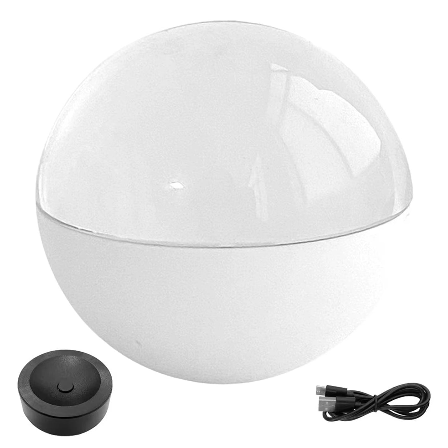 Lecteur numérique de sphère vidéo WiFi, 2.7 pouces, boule électronique, cadeau pour noël, anniversaire