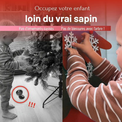 Sapin de Noël Interactif en Feutrine