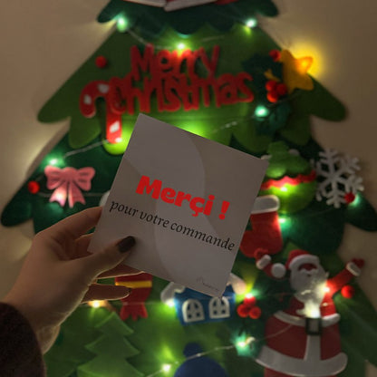 Sapin de Noël Interactif en Feutrine