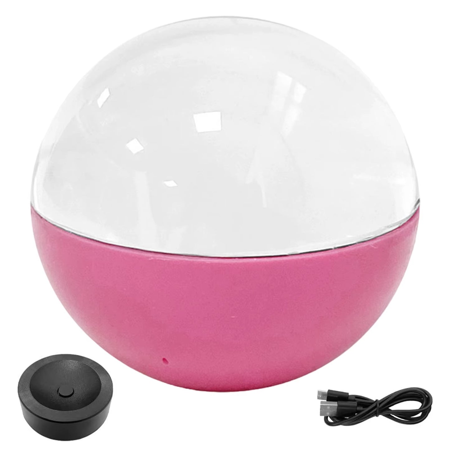 Lecteur numérique de sphère vidéo WiFi, 2.7 pouces, boule électronique, cadeau pour noël, anniversaire